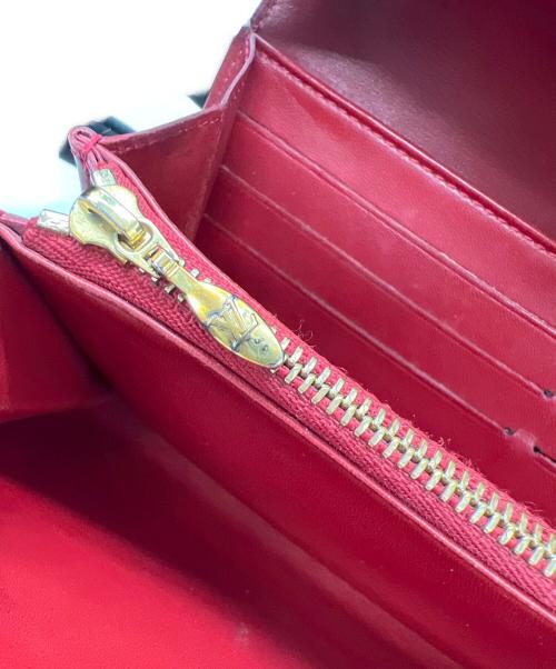 LOUIS VUITTON（ルイ ヴィトン）LOUIS VUITTON (ルイ ヴィトン) 長財布/ヴェルニ･ポルトフォイユ・サラ ポム・ダムールの古着・服飾アイテム