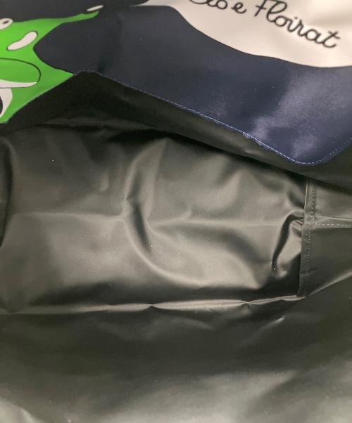 LONGCHAMP×Cloe Floirat（ロンシャン×クロエ フロアラ）LONGCHAMP×Cloe Floirat (ロンシャン×クロエ フロアラ) ハンドバッグ ネイビーの古着・服飾アイテム