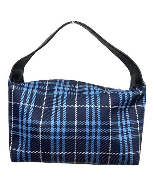 BURBERRY LONDON（バーバリーロンドン）BURBERRY LONDON (バーバリーロンドン) ハンドバッグ ブルーの古着・服飾アイテム