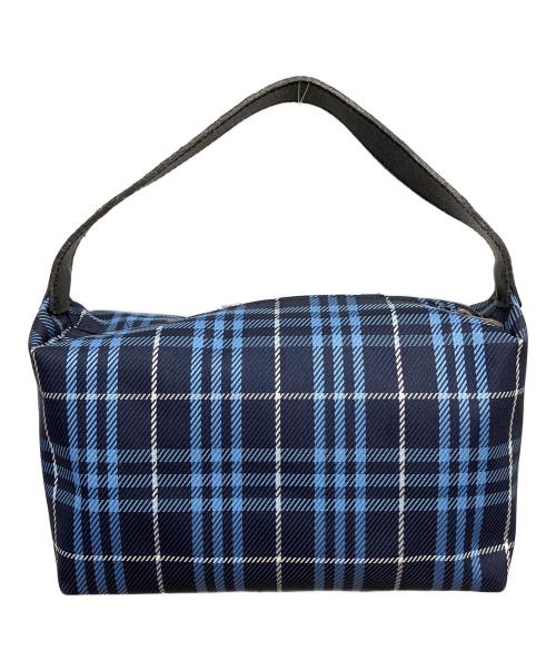 BURBERRY LONDON（バーバリーロンドン）BURBERRY LONDON (バーバリーロンドン) ハンドバッグ ブルーの古着・服飾アイテム
