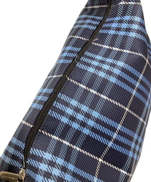 BURBERRY LONDON（バーバリーロンドン）BURBERRY LONDON (バーバリーロンドン) ハンドバッグ ブルーの古着・服飾アイテム