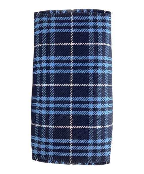 BURBERRY LONDON（バーバリーロンドン）BURBERRY LONDON (バーバリーロンドン) ハンドバッグ ブルーの古着・服飾アイテム