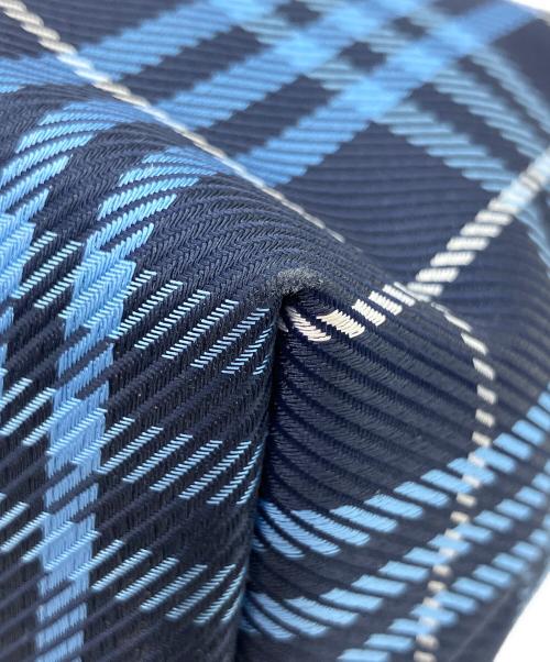 BURBERRY LONDON（バーバリーロンドン）BURBERRY LONDON (バーバリーロンドン) ハンドバッグ ブルーの古着・服飾アイテム