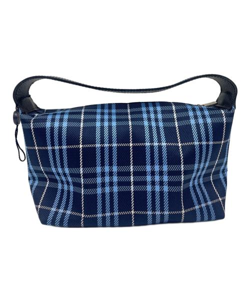 BURBERRY LONDON（バーバリーロンドン）BURBERRY LONDON (バーバリーロンドン) ハンドバッグ ブルーの古着・服飾アイテム