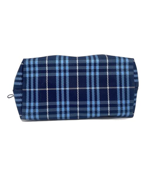 BURBERRY LONDON（バーバリーロンドン）BURBERRY LONDON (バーバリーロンドン) ハンドバッグ ブルーの古着・服飾アイテム