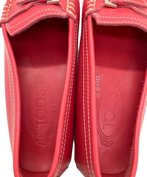 TOD'S（トッズ）TOD'S (トッズ) コインローファー ピンク サイズ:SIZE 36 1/2の古着・服飾アイテム