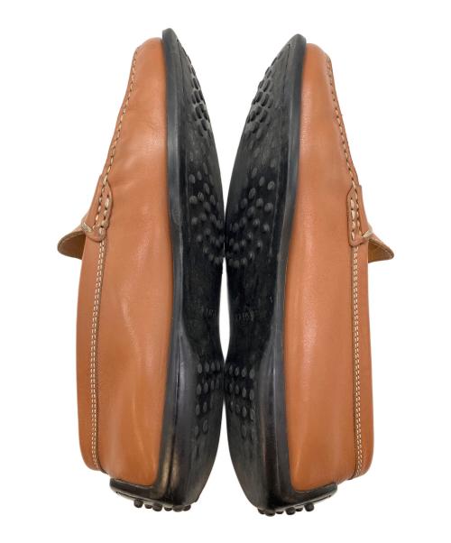 TOD'S（トッズ）TOD'S (トッズ) ローファー ブラウン サイズ:SIZE 7 1/2の古着・服飾アイテム