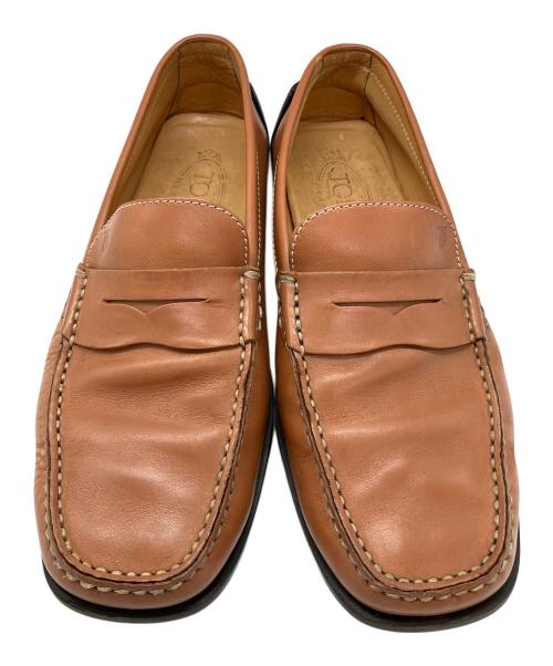 TOD'S（トッズ）TOD'S (トッズ) ローファー ブラウン サイズ:SIZE 7 1/2の古着・服飾アイテム