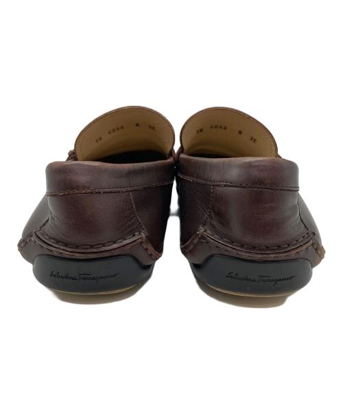 Salvatore Ferragamo（サルヴァトーレ フェラガモ）Salvatore Ferragamo (サルヴァトーレ フェラガモ) ローファー ブラウン サイズ:SIZE 8の古着・服飾アイテム