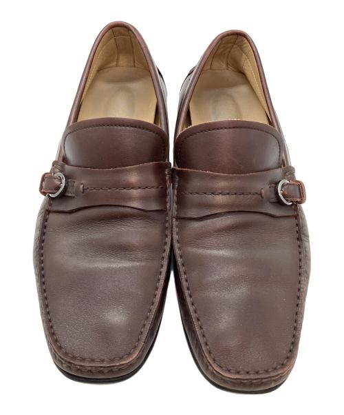 Salvatore Ferragamo（サルヴァトーレ フェラガモ）Salvatore Ferragamo (サルヴァトーレ フェラガモ) ローファー ブラウン サイズ:SIZE 8の古着・服飾アイテム