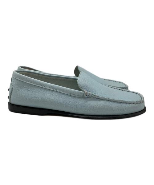 TOD'S（トッズ）TOD'S (トッズ) ローファー スカイブルー サイズ:SIZE 35 1/2の古着・服飾アイテム