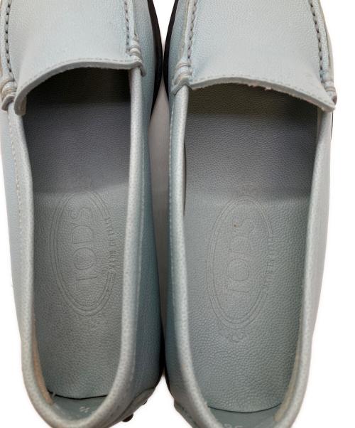TOD'S（トッズ）TOD'S (トッズ) ローファー スカイブルー サイズ:SIZE 35 1/2の古着・服飾アイテム
