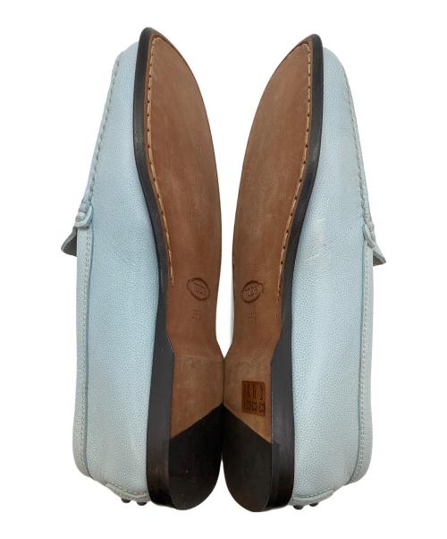 TOD'S（トッズ）TOD'S (トッズ) ローファー スカイブルー サイズ:SIZE 35 1/2の古着・服飾アイテム