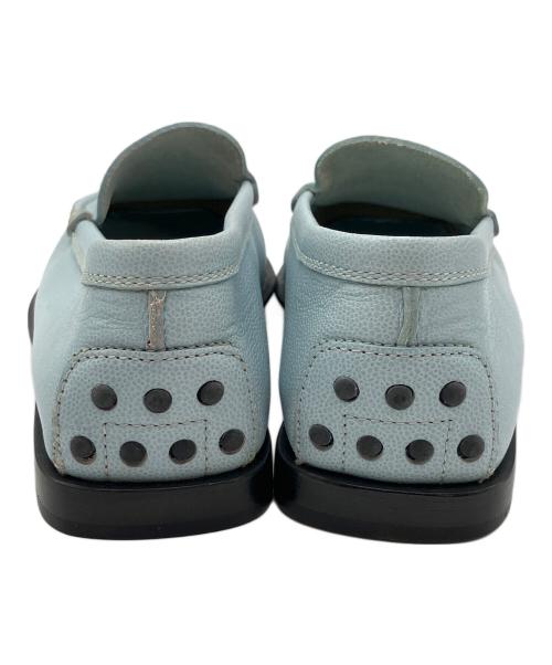 TOD'S（トッズ）TOD'S (トッズ) ローファー スカイブルー サイズ:SIZE 35 1/2の古着・服飾アイテム