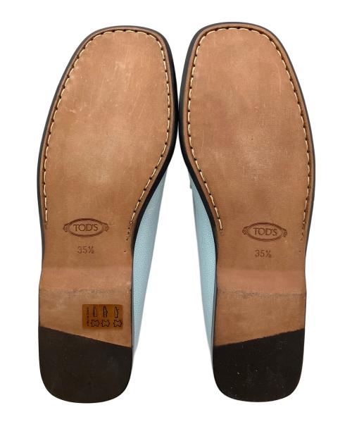 TOD'S（トッズ）TOD'S (トッズ) ローファー スカイブルー サイズ:SIZE 35 1/2の古着・服飾アイテム