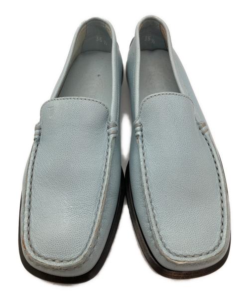 TOD'S（トッズ）TOD'S (トッズ) ローファー スカイブルー サイズ:SIZE 35 1/2の古着・服飾アイテム