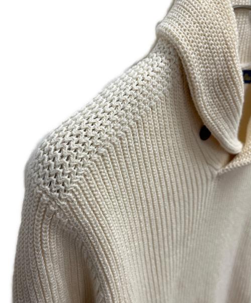POLO RALPH LAUREN（ポロ・ラルフローレン）POLO RALPH LAUREN (ポロ・ラルフローレン) 厚手ニット ベージュ サイズ:SIZE XSの古着・服飾アイテム