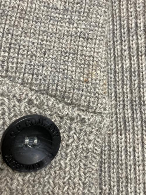 C.P COMPANY（シーピーカンパニー）C.P COMPANY (シーピーカンパニー) 厚手ニット グレー サイズ:SIZE 48の古着・服飾アイテム