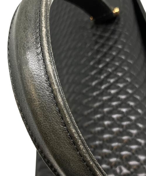 BALLY（バリー）BALLY (バリー) タンロック キルティング ハンドバッグ ブラックの古着・服飾アイテム