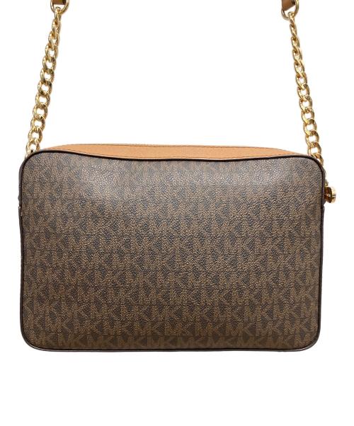 MICHAEL KORS（マイケル・コース）MICHAEL KORS (マイケル・コース) ショルダーバッグ ブラウンの古着・服飾アイテム
