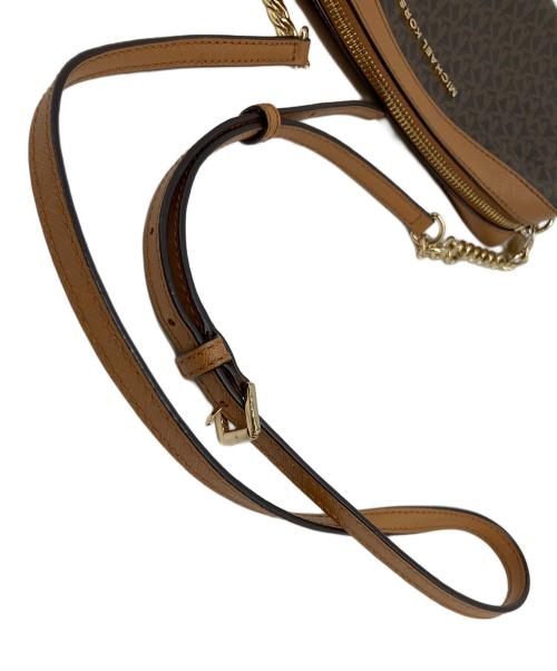 MICHAEL KORS（マイケル・コース）MICHAEL KORS (マイケル・コース) ショルダーバッグ ブラウンの古着・服飾アイテム