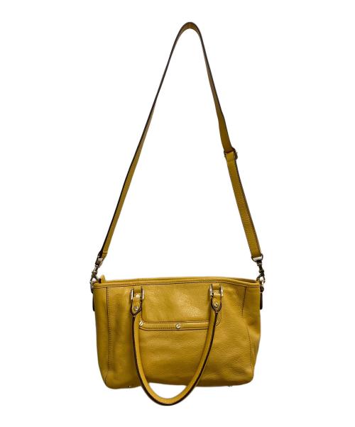 TORY BURCH（トリーバーチ）TORY BURCH (トリーバーチ) 2WAYバッグ イエローの古着・服飾アイテム