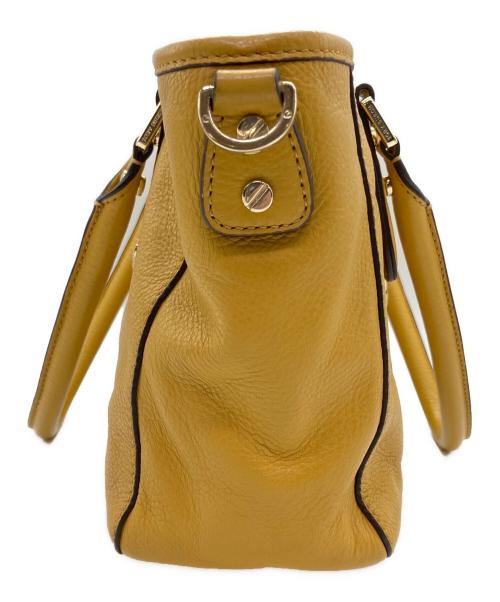 TORY BURCH（トリーバーチ）TORY BURCH (トリーバーチ) 2WAYバッグ イエローの古着・服飾アイテム