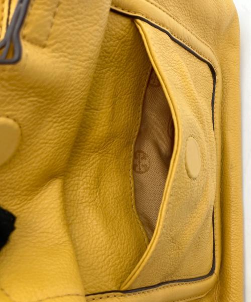 TORY BURCH（トリーバーチ）TORY BURCH (トリーバーチ) 2WAYバッグ イエローの古着・服飾アイテム