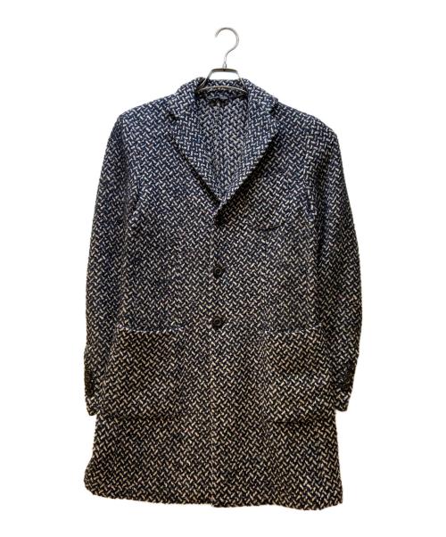 MANUEL RITZ（マニュエル・リッツ）MANUEL RITZ (マニュエル・リッツ) MANUEL RITZ/チェスターコート ネイビー サイズ:freeの古着・服飾アイテム