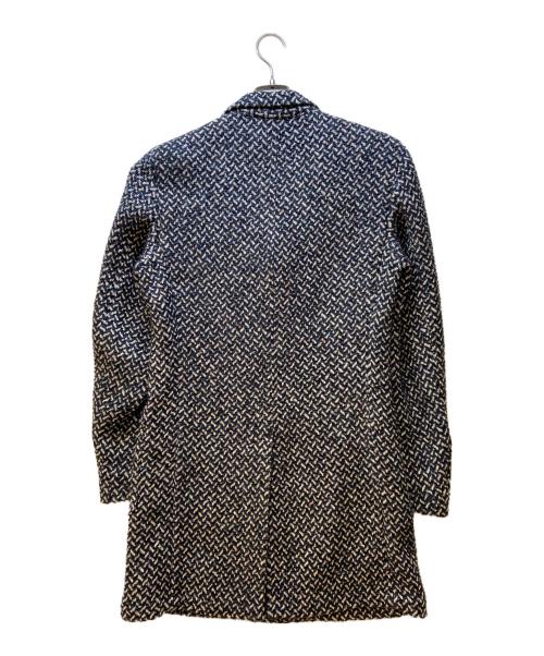 MANUEL RITZ（マニュエル・リッツ）MANUEL RITZ (マニュエル・リッツ) MANUEL RITZ/チェスターコート ネイビー サイズ:freeの古着・服飾アイテム