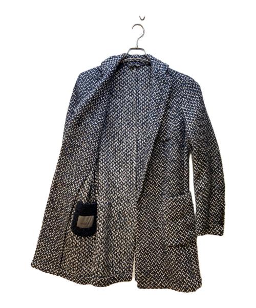 MANUEL RITZ（マニュエル・リッツ）MANUEL RITZ (マニュエル・リッツ) MANUEL RITZ/チェスターコート ネイビー サイズ:freeの古着・服飾アイテム