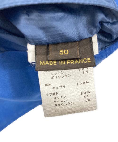 LOUIS VUITTON（ルイ ヴィトン）LOUIS VUITTON (ルイ ヴィトン) ロゴワッペン スタジャン ブルー×ホワイト サイズ:SIZE 50の古着・服飾アイテム