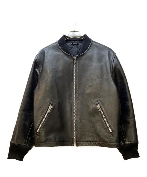 COMME des GARCONS（コムデギャルソン）COMME des GARCONS (コムデギャルソン) COMME des GARCONS/レザージャケット ブラック サイズ:Mの古着・服飾アイテム