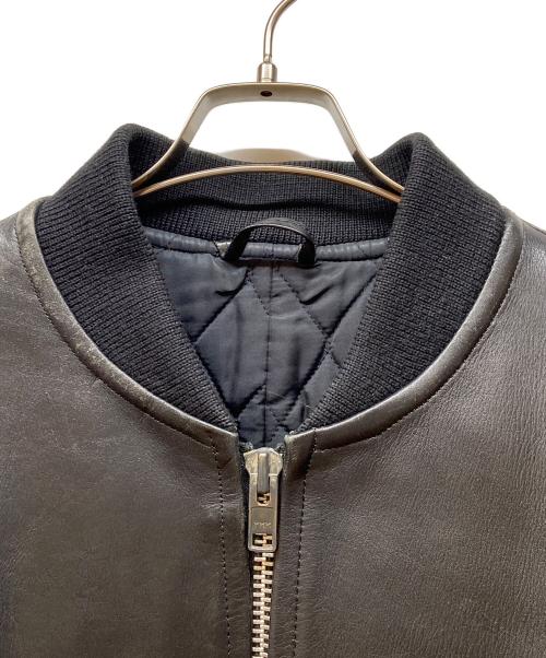 COMME des GARCONS（コムデギャルソン）COMME des GARCONS (コムデギャルソン) COMME des GARCONS/レザージャケット ブラック サイズ:Mの古着・服飾アイテム