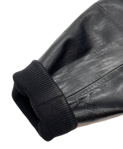 COMME des GARCONS（コムデギャルソン）COMME des GARCONS (コムデギャルソン) COMME des GARCONS/レザージャケット ブラック サイズ:Mの古着・服飾アイテム