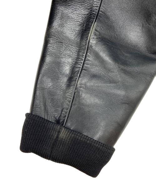 COMME des GARCONS（コムデギャルソン）COMME des GARCONS (コムデギャルソン) COMME des GARCONS/レザージャケット ブラック サイズ:Mの古着・服飾アイテム
