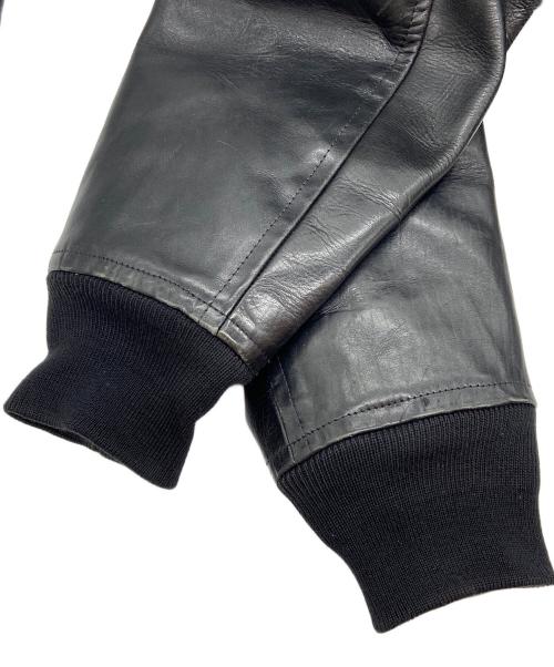 COMME des GARCONS（コムデギャルソン）COMME des GARCONS (コムデギャルソン) COMME des GARCONS/レザージャケット ブラック サイズ:Mの古着・服飾アイテム