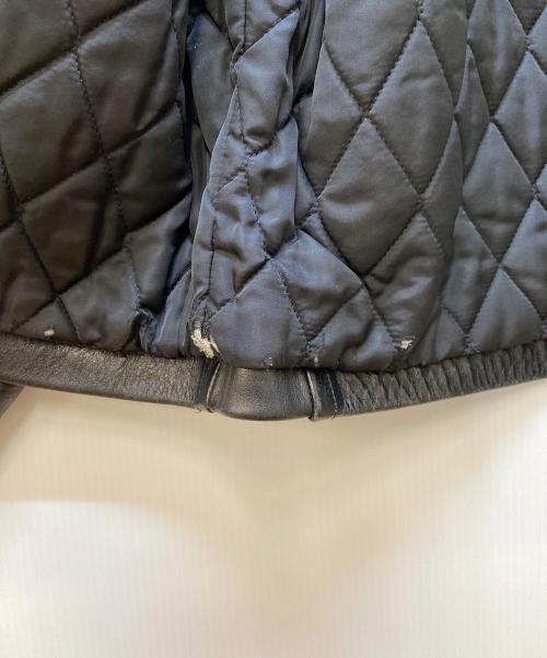 COMME des GARCONS（コムデギャルソン）COMME des GARCONS (コムデギャルソン) COMME des GARCONS/レザージャケット ブラック サイズ:Mの古着・服飾アイテム