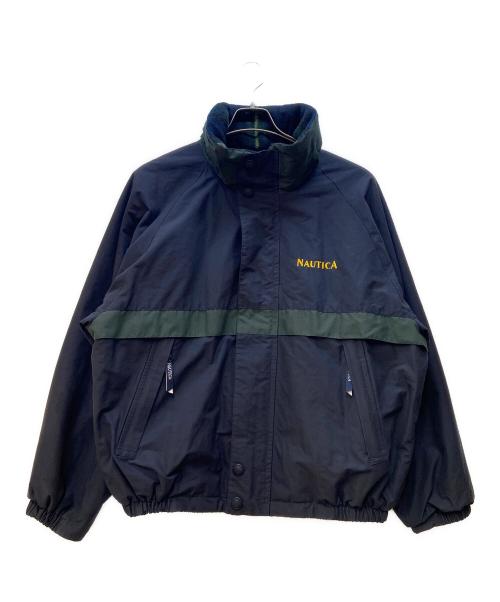 NAUTICA（ノーティカ）NAUTICA (ノーティカ) リバーシブルジャケット/小文字タグ/90年代 ネイビー×グリーン サイズ:Lの古着・服飾アイテム