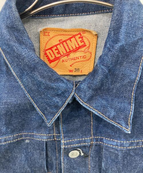 DENIME（ドゥニーム）DENIME (ドゥニーム) デニムジャケット ネイビー サイズ:SIZE 38の古着・服飾アイテム