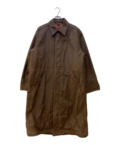 Marlboro Classics（マルボロクラッシクス）Marlboro Classics (マルボロクラッシクス) レザーコート ブラウン サイズ:Lの古着・服飾アイテム
