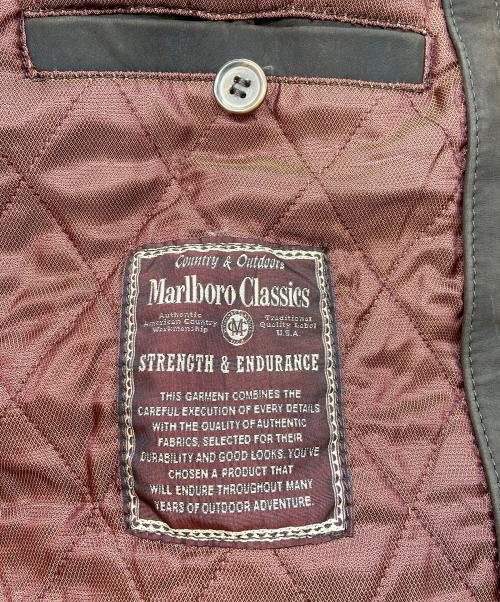 Marlboro Classics（マルボロクラッシクス）Marlboro Classics (マルボロクラッシクス) レザーコート ブラウン サイズ:Lの古着・服飾アイテム