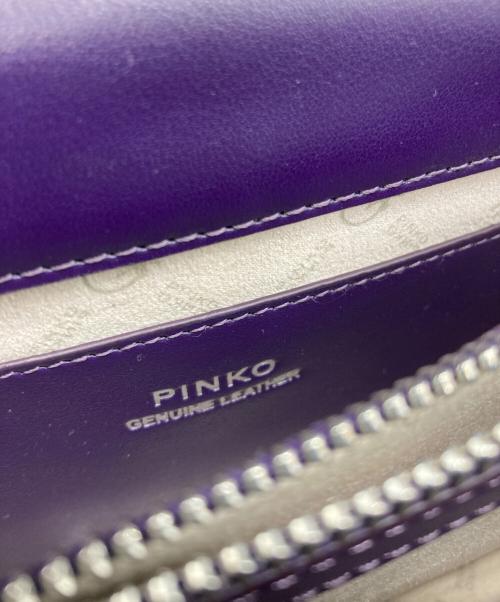 PINKO（ピンコ）PINKO (ピンコ) ショルダーバッグ パープルの古着・服飾アイテム