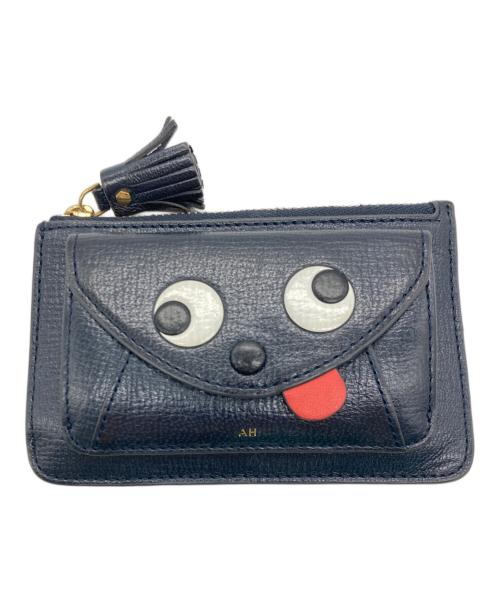 ANYA HINDMARCH（アニヤ・ハインドマーチ）ANYA HINDMARCH (アニヤ・ハインドマーチ) フラグメントケース ブラックの古着・服飾アイテム