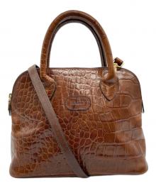 BALLY（バリー）の古着「2WAYショルダーバッグ」｜ブラウン