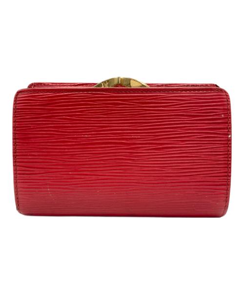 LOUIS VUITTON（ルイ ヴィトン）LOUIS VUITTON (ルイ ヴィトン) がま口財布 カスティリアン・ レッドの古着・服飾アイテム
