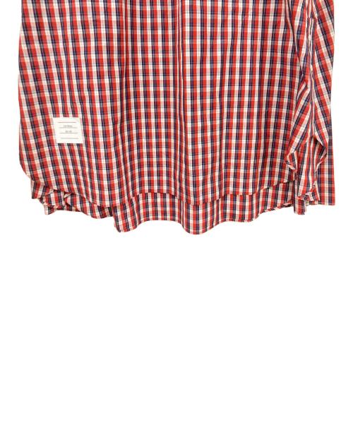 Thom Browne（トムブラウン）Thom Browne (トムブラウン) ノースリーブワンピース レッド×ホワイト サイズ:SIZE 36の古着・服飾アイテム