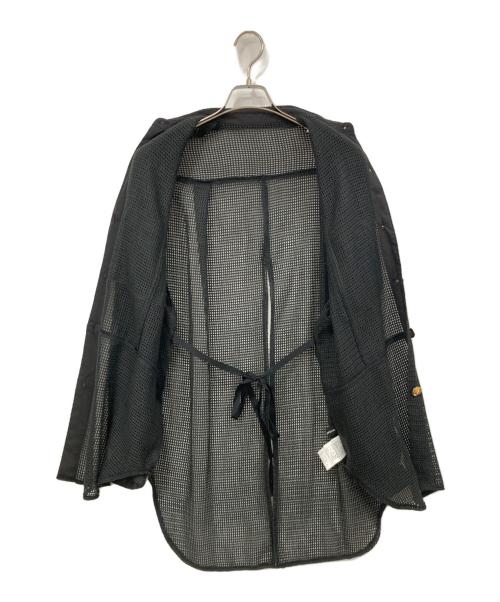 MAISON SPECIAL（メゾンスペシャル）MAISON SPECIAL (メゾンスペシャル) メッシュシャツ ブラック サイズ:Mサイズの古着・服飾アイテム