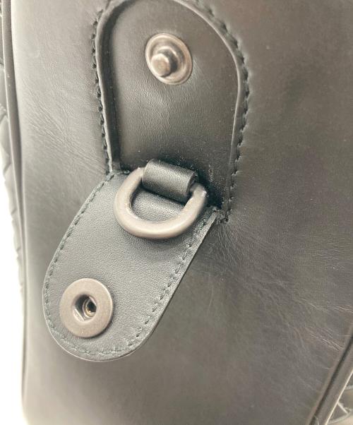 BOTTEGA VENETA（ボッテガベネタ）BOTTEGA VENETA (ボッテガベネタ) 2WAYブリーフケース ブラックの古着・服飾アイテム