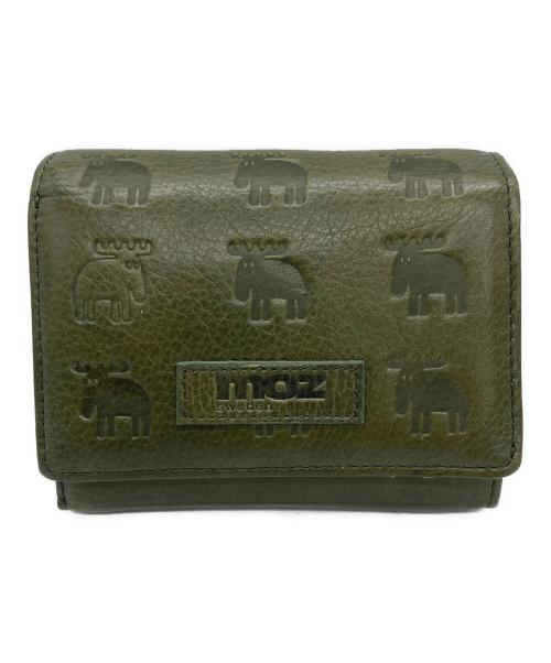 moz（モズ）moz (モズ) 2つ折り財布 オリーブの古着・服飾アイテム